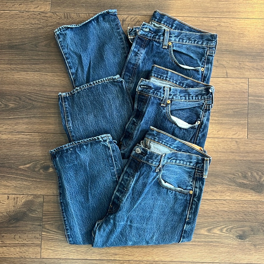 Mens 501 Levi Jeans
